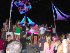 Frisky Nightlife in Beach Parties at Goa